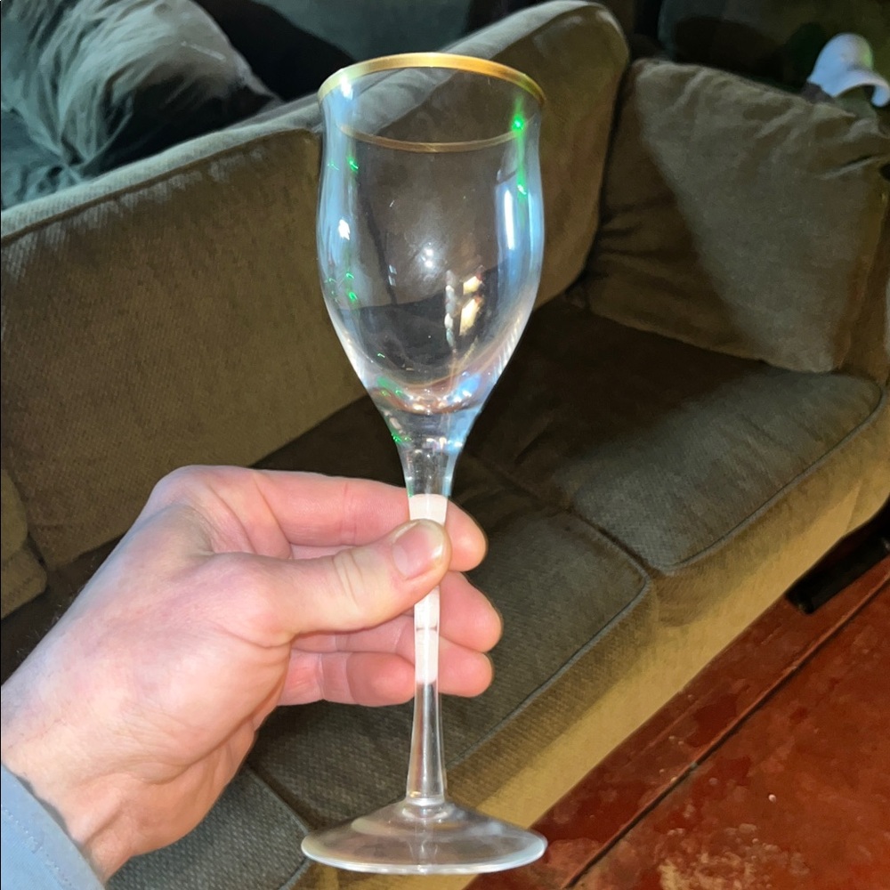 Noritake Crystal Golden Tribute Water Goblet